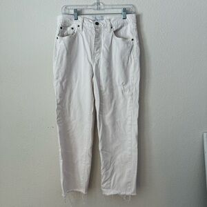 Lucky Brand White Denim Jeans